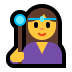 🧙‍♀️ woman mage display on Windows